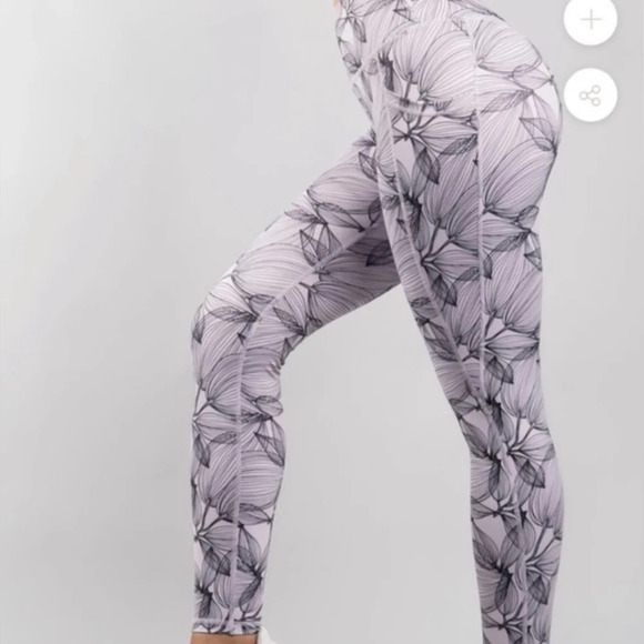 BuffBunny Collection Limitless citrus lilac leggings - Picture 13 of 15